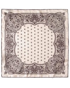 Hedvábná bandana Simple Paisley | Serà Fine Silk
