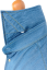 Cordone 1956 denim blue shirt with yellow stitching