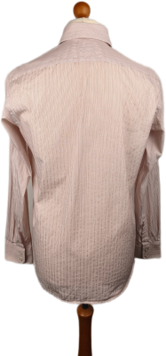 Klasická košile HUGO BOSS | Bordo proužek, 100% Bavlna (Vel. M)