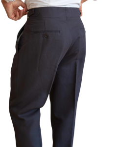 Gabardines Pantalons New York – Double-Pleat Cotton Trousers