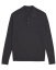 Privati Firenze pletené polo z extra jemné merino vlny - Velikost: XL, Barva: Černá