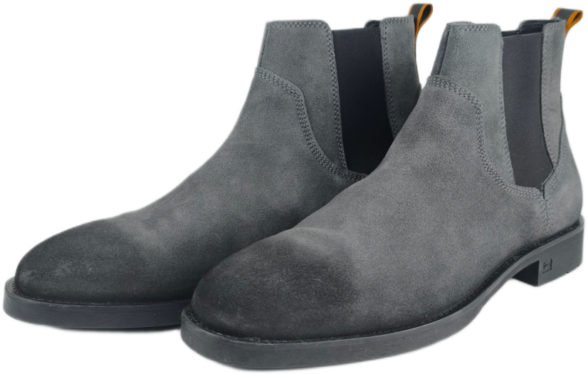CHELSEA BOOTS SCOTCH & SODA | Tmavě Šedá Kůže (Vel. 44)
