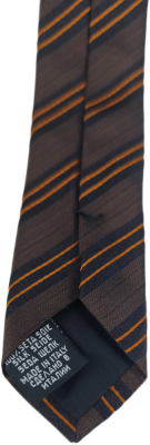 Kravata HUGO BOSS | Hnědá, 100% Silk (Made in Italy)
