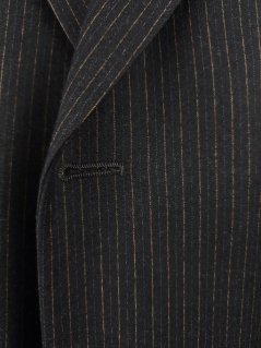 Dormeuil vintage charcoal pinstripe suit