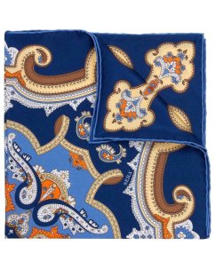 Hedvábný kapesníček Acacia Flowers Etna | Serà Fine Silk