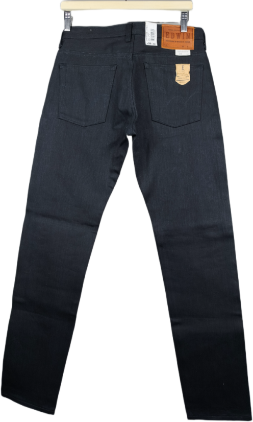 Džíny EDWIN | Black Denim, Made in Japan (W28 L32)