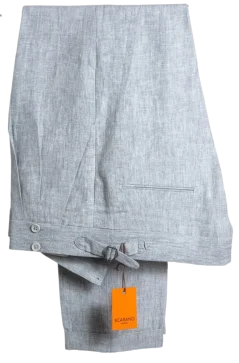 Scarano Napoli  Linen Gurkha Trousers