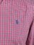 Ralph Lauren SLIM FIT | Růžová/Bílá Kostka, Stretch Materiál (Vel. M)