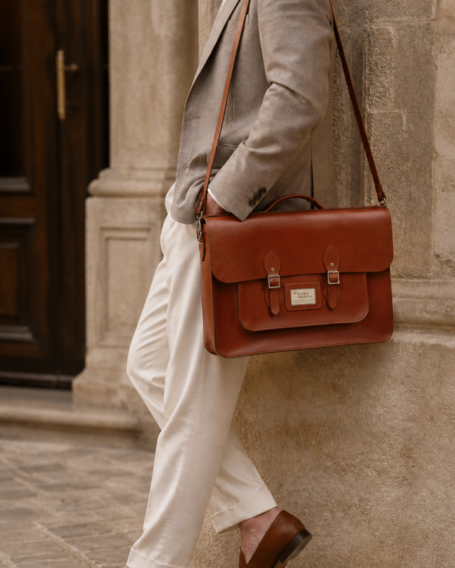 THE LEATHER SATCHEL CO.