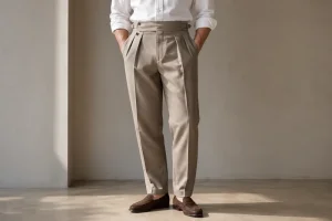 Gurkha kalhoty: vojenský původ, vysoký pas a návrat klasické elegance