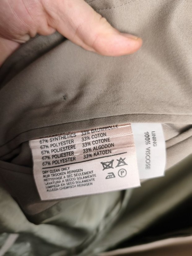 Aquascutum trench coat khaki