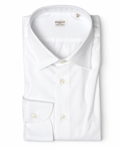 Cotton twill shirt | Borriello