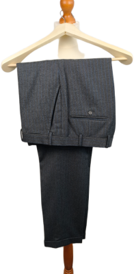 Oblek LORO PIANA | Wool & Cashmere (Modrý proužek | Vel. M)
