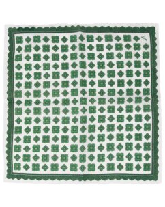 Lněný kapesníček Rombs | Serà Fine Silk