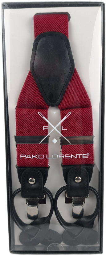 Šle PAKO LORENTE | Elegantní Vínová/Bordó