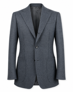 Sako SUITSUPPLY HAVANA | Šedá Vlna, Slim Fit (Vel. S)
