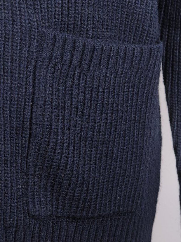 Kardigan CARACCIOLO 1962 | 20% Kašmír, Navy (Nový)