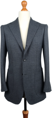 Sako SUITSUPPLY HAVANA | Šedá Vlna, Slim Fit (Vel. S)