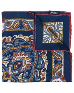 Hedvábný kapesníček Mediterranean | Serà Fine Silk