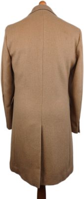 Douglas Hayward camel cashmere wool coat