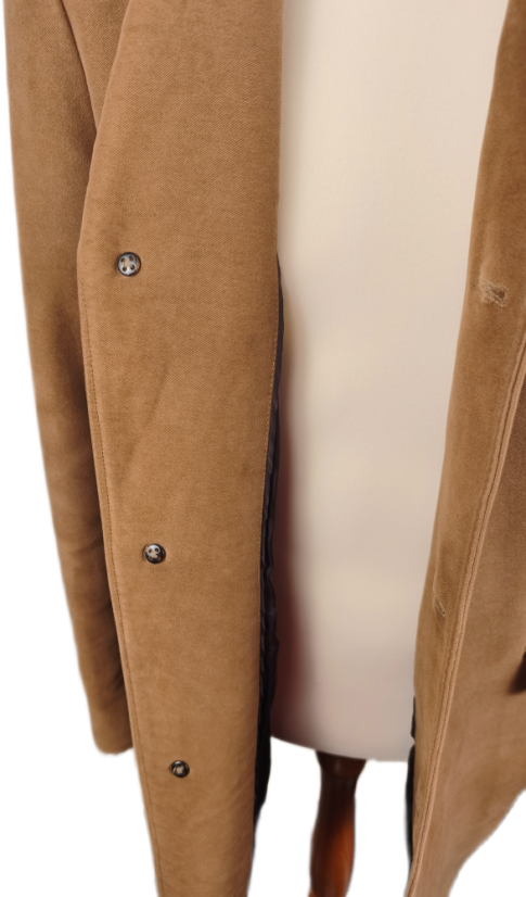 Banana Republic cotton coat brown
