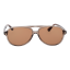 WEB Eyewear Men’s Aviator Sunglasses – Brown