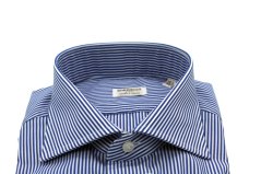 Striped poplin shirt | Borriello Striped poplin shirt | Borriello