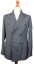 Scarano Napoli Double-Breasted Fresco Wool Blazer - Size: 50, Colour: Grey