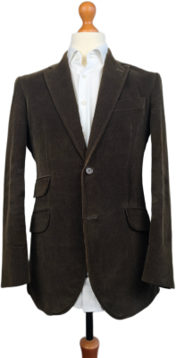 Hackett London z látky Duca Visconti manšestr Vel. M