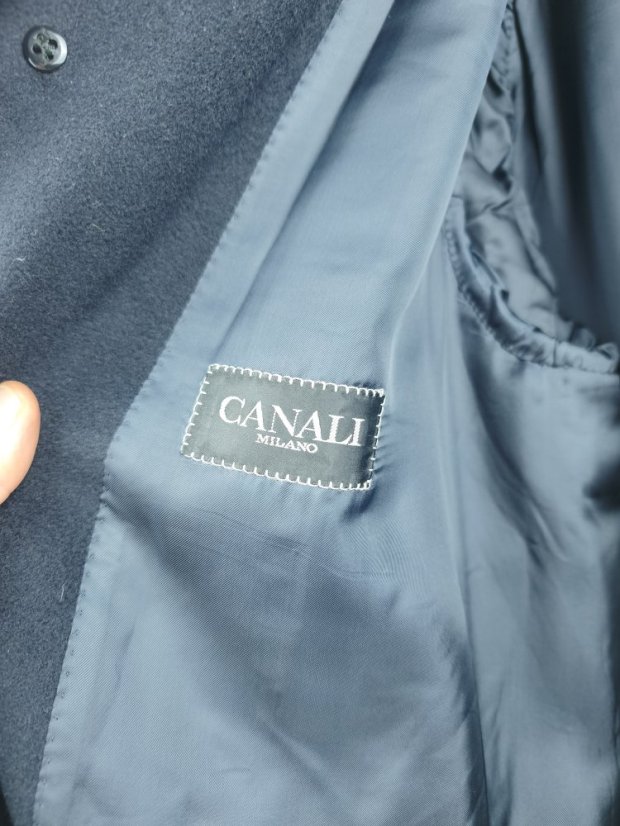 Kabát CANALI MILANO | 100% ČISTÝ KAŠMÍR Vel. L/XL