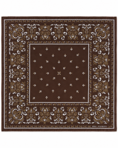 Bandana z bavlny a hedvábí Serà × WM | Serà Fine Silk