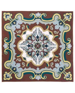 Hedvábný kapesníček Almond Etna | Serà Fine Silk