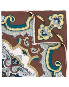 Hedvábný kapesníček Almond Etna | Serà Fine Silk Hedvábný kapesníček Almond Etna | Serà Fine Silk