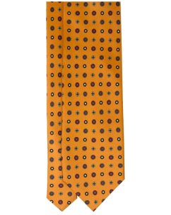 Hedvábná kravata s drobnými květy | Serà Fine Silk