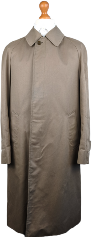 Aquascutum trench coat khaki