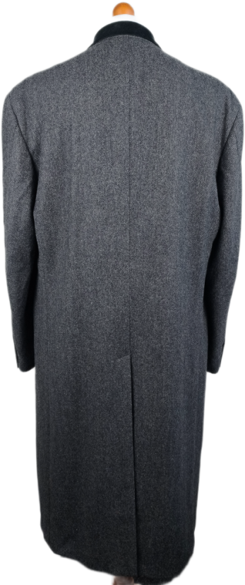 Guy Laroche Kynoch double-breasted herringbone coat