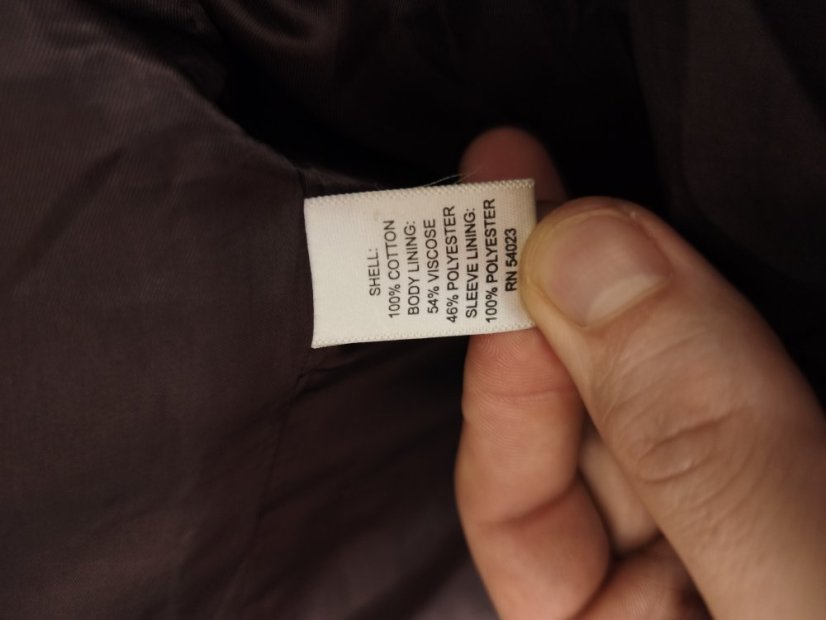 Banana Republic cotton coat brown