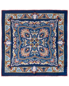 Hedvábný kapesníček Mediterranean | Serà Fine Silk