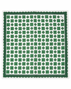 Lněný kapesníček Rombs | Serà Fine Silk