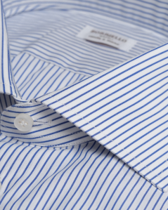 Striped shirt with Marechiaro collar | Borriello
