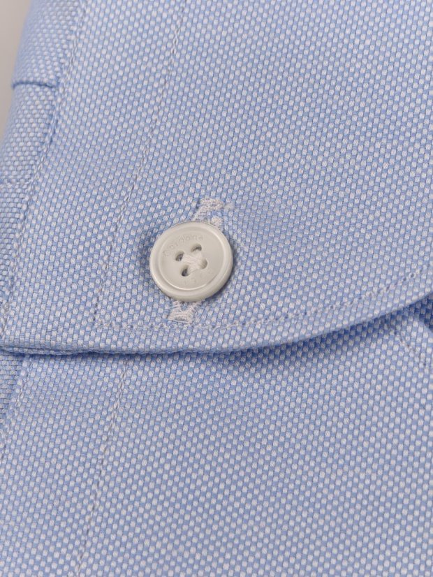 Cordone 1956 blue Oxford slim fit shirt