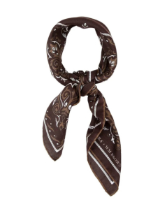Bandana z bavlny a hedvábí Serà × WM | Serà Fine Silk