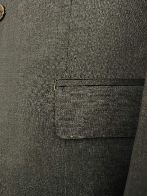 Scarano Napoli suit in fresco wool Holland & Sherry - Size: 50