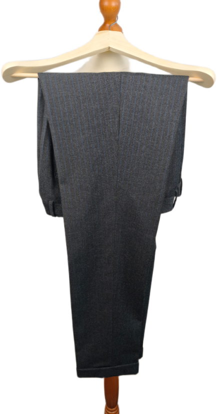 Oblek LORO PIANA | Wool & Cashmere (Modrý proužek | Vel. M)