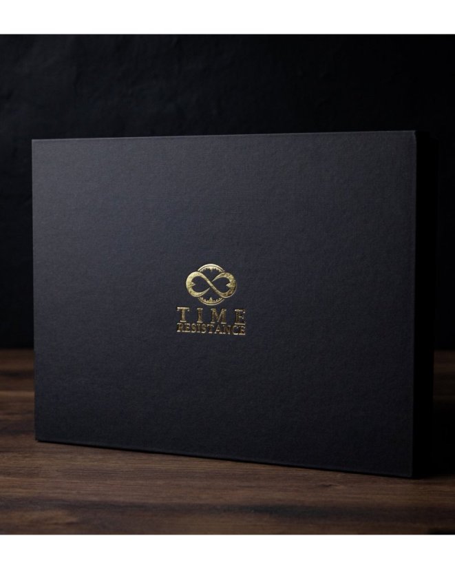 Kožená aktovka The Prophet | Time Resistance — Hnědá