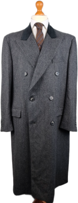 Kabát GUY LAROCHE | Skotská Látka KYNOCH Vel.XL