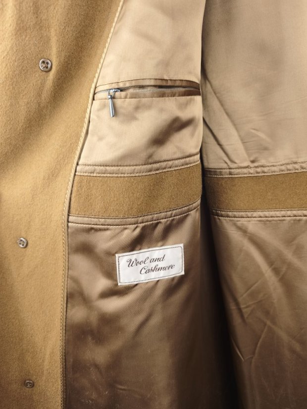 Kabát ODERMARK | 30% KAŠMÍR & Vlna Vel. XL