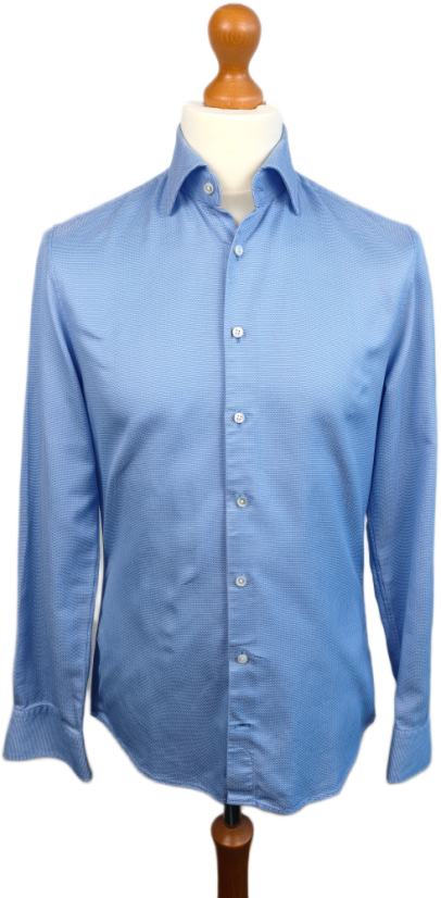 Klasická business košile STENSTRÖMS | Modrá, Slim Fit (Vel. M)