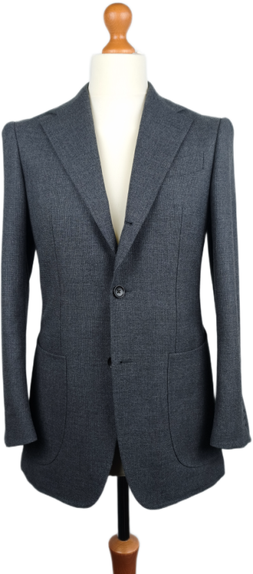 Sako SUITSUPPLY HAVANA | Šedá Vlna, Slim Fit (Vel. S)