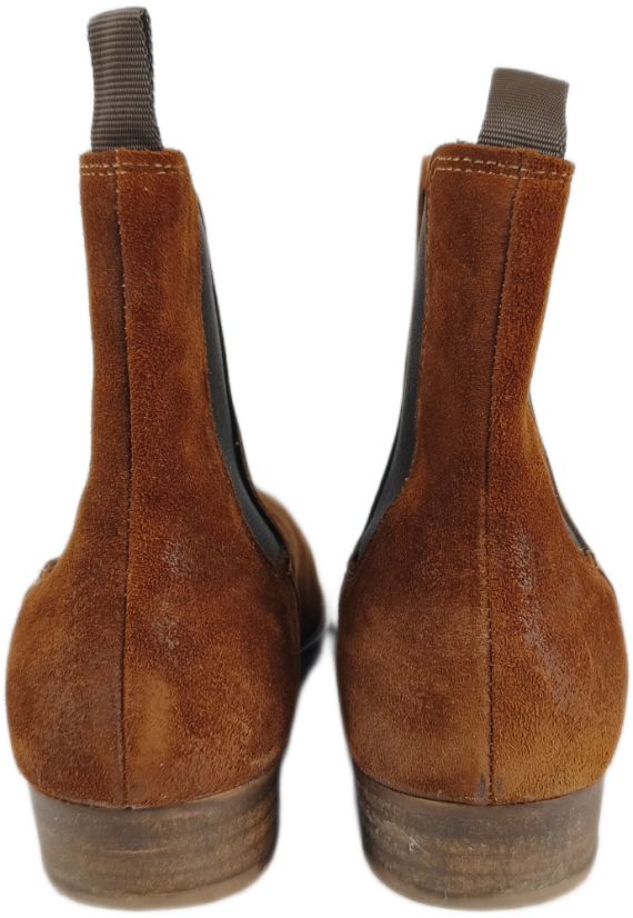 CHELSEA BOOTS KAZAR | Hnědá Kůže (Sedí jako 43, štítek 44)